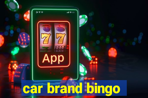 car brand bingo